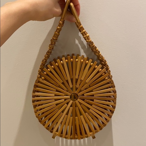 cult gaia Handbags - Cult Gaia Mini Bamboo Zaha
